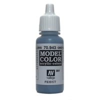 Vallejo 70943 Model Color Grey Blue 17 ml Acrylic Paint - Gap Games