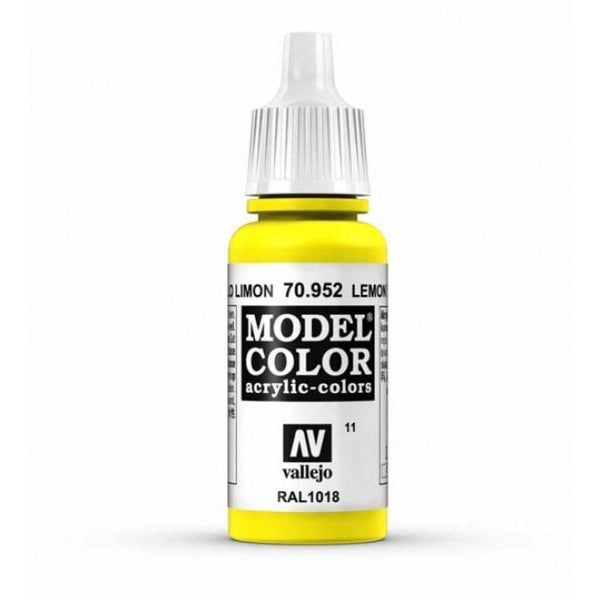 Vallejo 70952 Model Color Lemon Yellow 17 ml Acrylic Paint - Gap Games