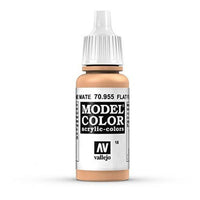 Vallejo 70955 Model Color Flat Flesh 17 ml Acrylic Paint - Gap Games