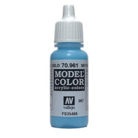 Vallejo 70961 Model Color Sky Blue 17 ml Acrylic Paint - Gap Games