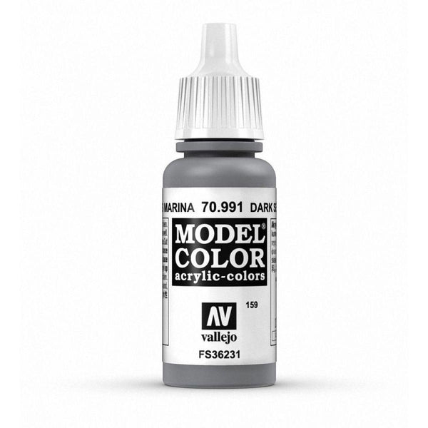 Vallejo 70991 Model Color Dark Sea Grey 17 ml Acrylic Paint - Gap Games