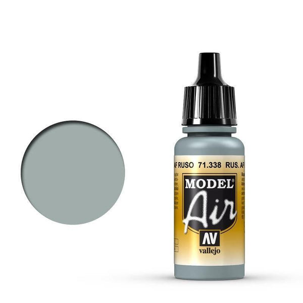 Vallejo 71338 Model Air Russian AF Grey Blue 17ml Acrylic Airbrush Paint - Gap Games