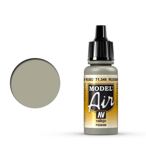 Vallejo 71346 Model Air Russian AF Grey N.4 17ml Acrylic Airbrush Paint - Gap Games