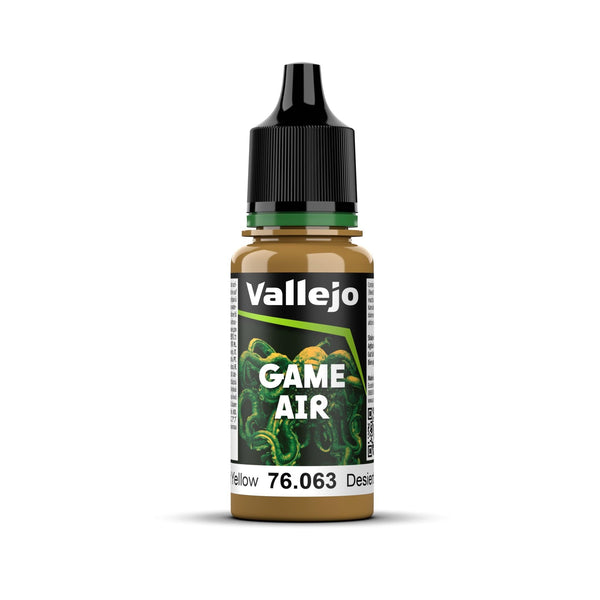 Vallejo Game Air - Desert Yellow 18 ml - Gap Games