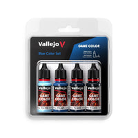 Vallejo Game Colour Blue Colours Acrylic Paint Set - Gap Games