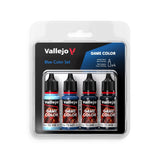 Vallejo Game Colour Blue Colours Acrylic Paint Set - Gap Games