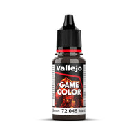 Vallejo Game Colour - Charred Brown 18ml - Gap Games