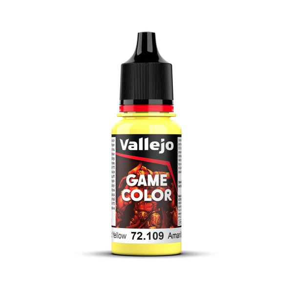 Vallejo Game Colour - Toxic Yellow 18ml - Gap Games