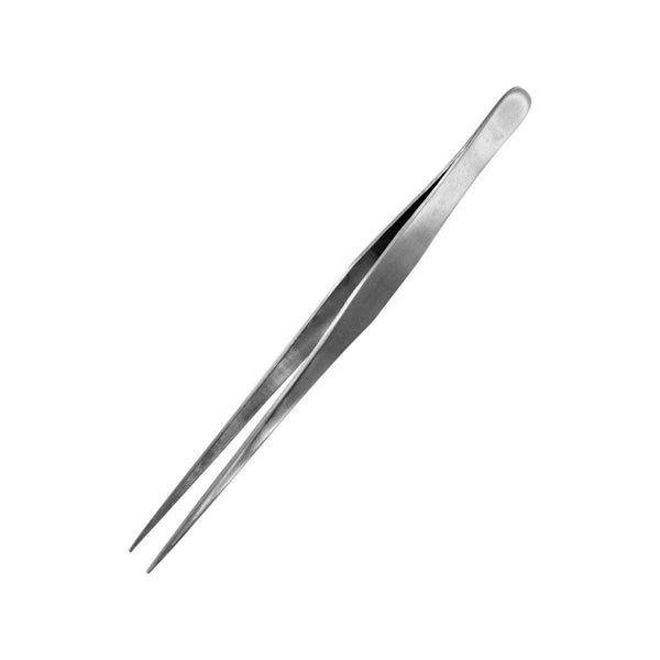 Vallejo Hobby Tools - Straight Tip Stainless Steel Tweezers (175 mm) - Gap Games