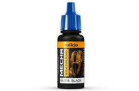 Vallejo Mecha Colour - Black Wash 17ml - Gap Games