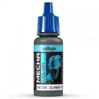 Vallejo Mecha Colour - Gunmetal 17ml - Gap Games