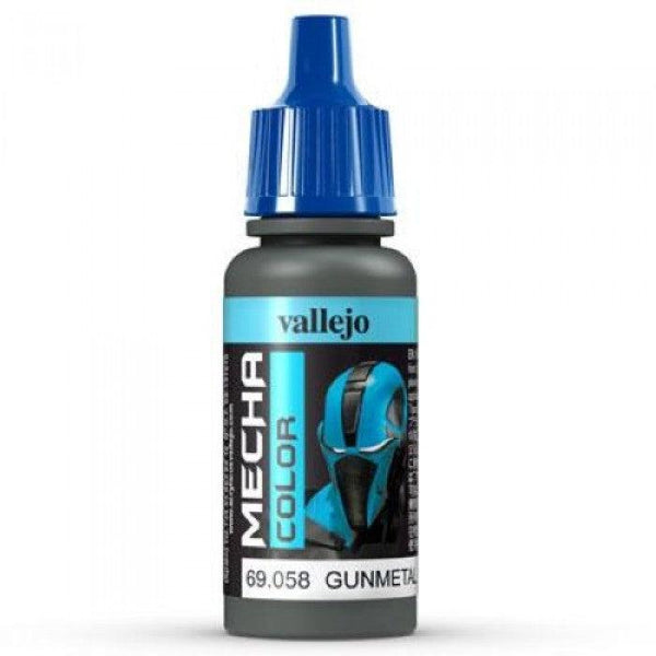 Vallejo Mecha Colour - Gunmetal 17ml - Gap Games