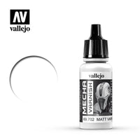 Vallejo Mecha Colour - Matt Varnish 17ml - Gap Games