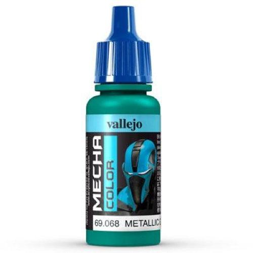 Vallejo Mecha Colour - Metallic Green 17ml - Gap Games