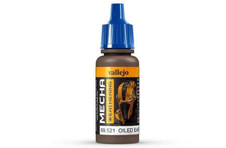 Vallejo Mecha Colour - Oiled Earth Wash 17ml - Gap Games