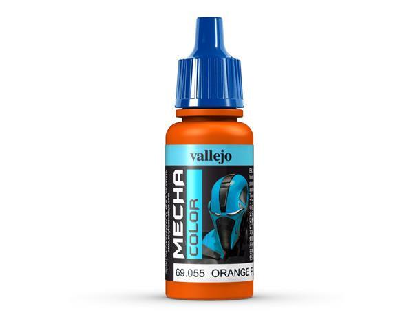 Vallejo Mecha Colour - Orange Fluorescent 17ml - Gap Games