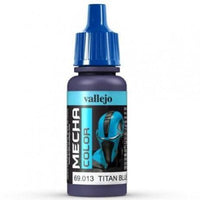 Vallejo Mecha Colour - Titan Blue 17ml - Gap Games