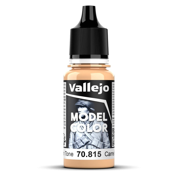 Vallejo Model Colour #006 - Basic Skin Tone - 18 ml Matt Acrylic Paint - Gap Games