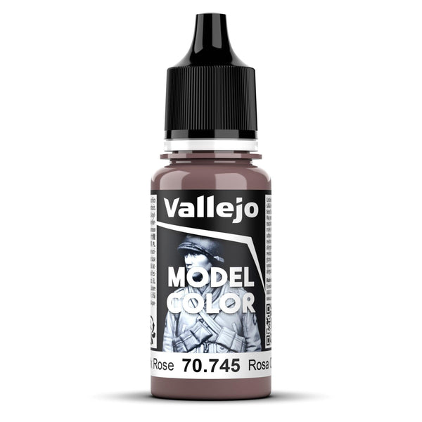 Vallejo Model Colour #011 - Dark Rose - 18 ml Matt Acrylic Paint - Gap Games