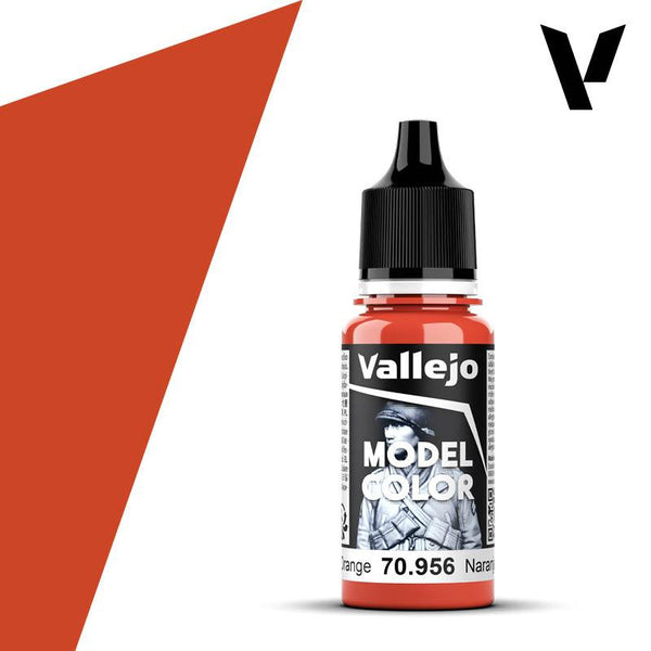 Vallejo Model Colour #031 - Clear Orange - 18 ml Matt Acrylic Paint - Gap Games