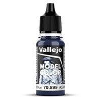 Vallejo Model Colour #057 - Dark Prussian Blue - 18 ml Matt Acrylic Paint - Gap Games