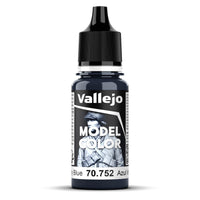 Vallejo Model Colour #063 - Infantry Blue - 18 ml Matt Acrylic Paint - Gap Games