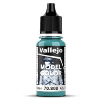 Vallejo Model Colour #069 - Blue Green - 18 ml Matt Acrylic Paint - Gap Games