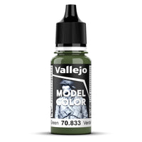 Vallejo Model Colour #087 - Fern Green - 18 ml Matt Acrylic Paint - Gap Games