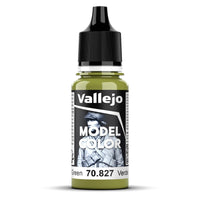 Vallejo Model Colour #091 - Lime Green - 18 ml Matt Acrylic Paint - Gap Games