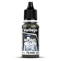 Vallejo Model Colour #107 - Olive Grey - 18 ml Matt Acrylic Paint - Gap Games