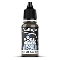 Vallejo Model Colour #117 - Camouflage Middle Brown - 18 ml Matt Acrylic Paint - Gap Games