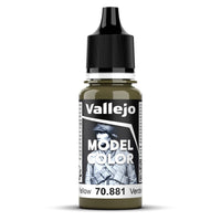 Vallejo Model Colour #121 - Green Yellow - 18 ml Matt Acrylic Paint - Gap Games