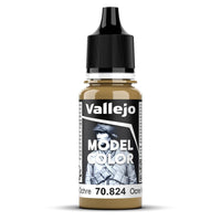 Vallejo Model Colour #133 - Orange Ochre - 18 ml Matt Acrylic Paint - Gap Games