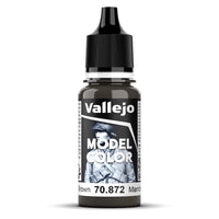 Vallejo Model Colour #135 - Chocolate Brown - 18 ml Matt Acrylic Paint - Gap Games