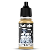 Vallejo Model Colour #136 - Dark Sand - 18 ml Matt Acrylic Paint - Gap Games