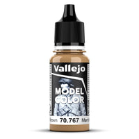 Vallejo Model Colour #138 - Desert Brown - 18 ml Matt Acrylic Paint - Gap Games