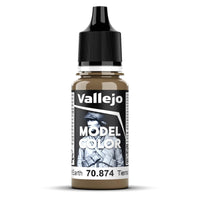 Vallejo Model Colour #141 - Tan Earth - 18 ml Matt Acrylic Paint - Gap Games