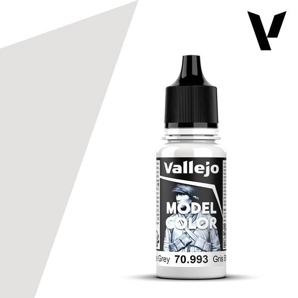 Vallejo Model Colour #165 - White Grey - 18 ml Matt Acrylic Paint - Gap Games