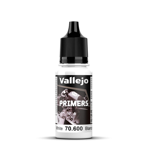 Vallejo Surface Primer - White 18ml - Gap Games