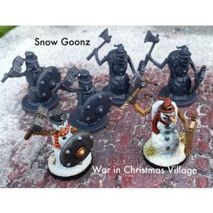 WAR IN CHRISMAS VILLIAGE