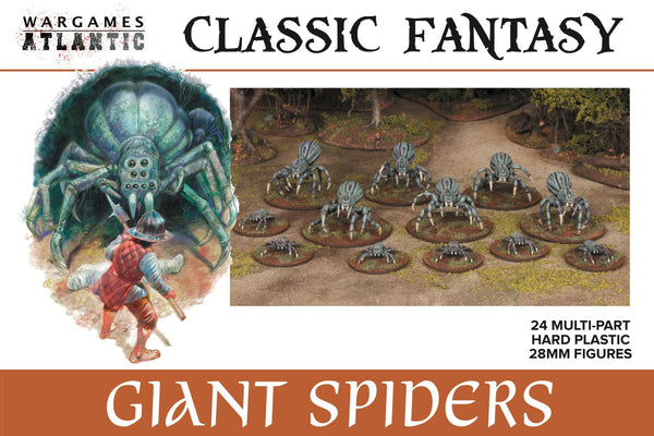 Wargames Atlantic: Classic Fantasy - Giant Spiders - Gap Games