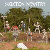 Wargames Atlantic: Classic Fantasy - Skeleton Infantry - Gap Games