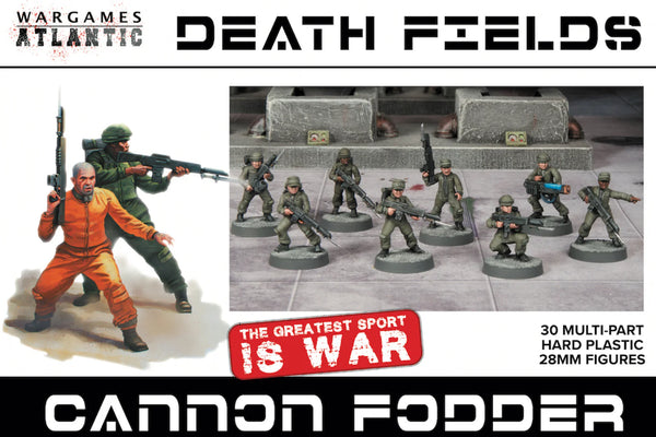 Wargames Atlantic: Death Fields - Cannon Fodder - Gap Games