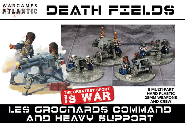 Wargames Atlantic: Death Fields - Les Grognards Command and Heavy Support - Gap Games