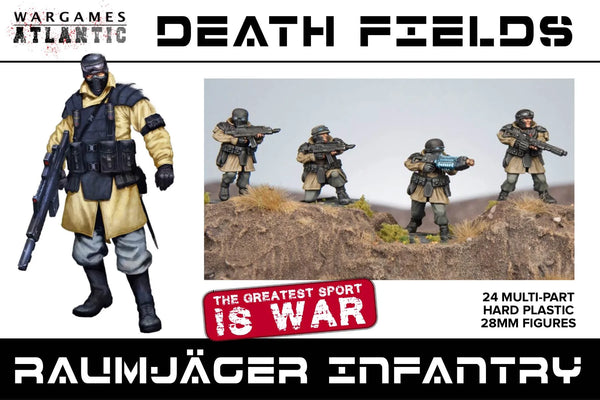 Wargames Atlantic: Death Fields - Raumjäger Infantry - Gap Games