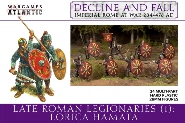 Wargames Atlantic: Decline & Fall - Late Roman Legionaries (1): Lorica Hamata - Gap Games