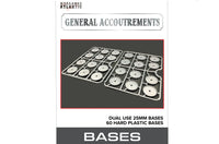 Wargames Atlantic: General Accoutrements - 25mm Dual Use Bases - Gap Games