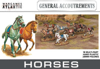 Wargames Atlantic: General Accoutrements - Horses - Gap Games