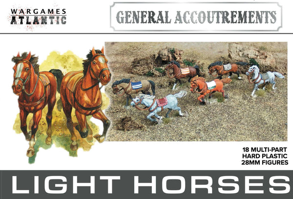 Wargames Atlantic: General Accoutrements - Light Horses - Gap Games