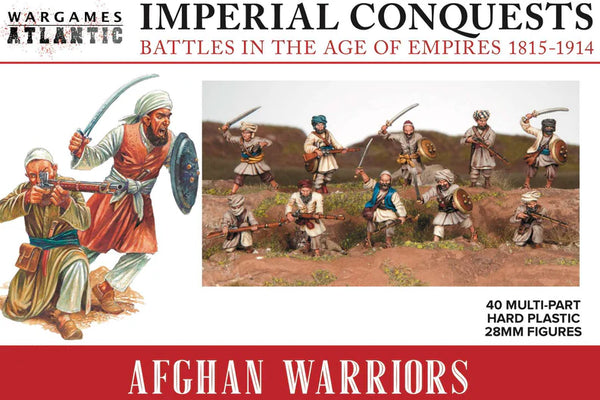 Wargames Atlantic: Imperial Conquests - Afghan Warriors - Gap Games